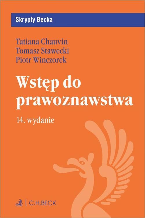 Link do karty katalogowej książki: Wstęp do prawoznawstwa 